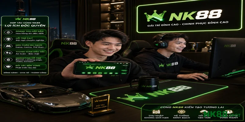 NK88 hợp tác 88XX tạo dấu ấn về một hệ sinh thái giải trí hiện đại, đồng bộ và hấp dẫn.