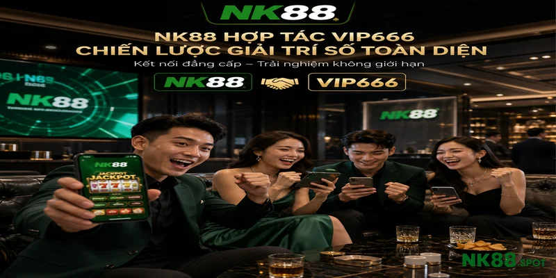 NK88 hợp tác VIP666 mở đầu xu hướng giải trí số đẳng cấp.
