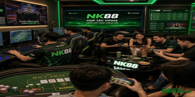 NK88 hợp tác VIP666 nâng tầm trải nghiệm chơi game đa nền tảng.